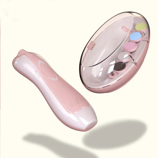 Safe Electric Baby Nail Trimmer | Gentle Nail Clipper for Newborns & Toddlers