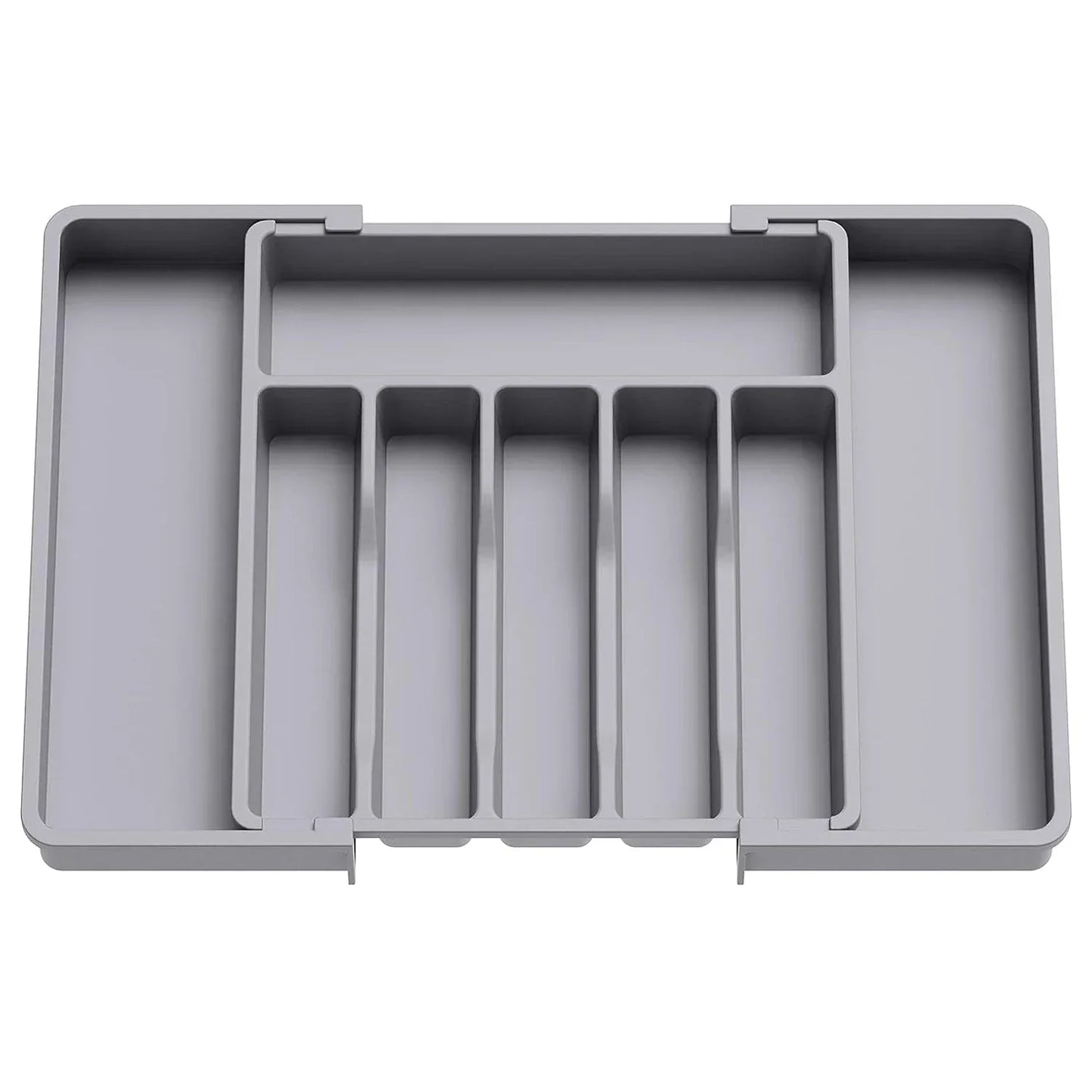 Adjustable Drawer Organizer for Kitchen Utensils & Flatware – Expandable Cutlery & Tableware Divider