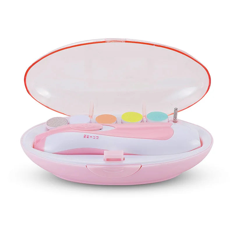 Safe Electric Nail Clipper Cutter Baby Nail Trimmer Manicure Pedicure Clipper Cutter Scissors Kids Infant Nail Care