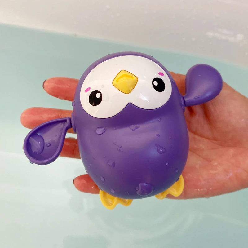 Baby Bath Toys Swimming Turtle & Whale – Wind-Up Clockwork Water Play Toys for Toddlers & Infants