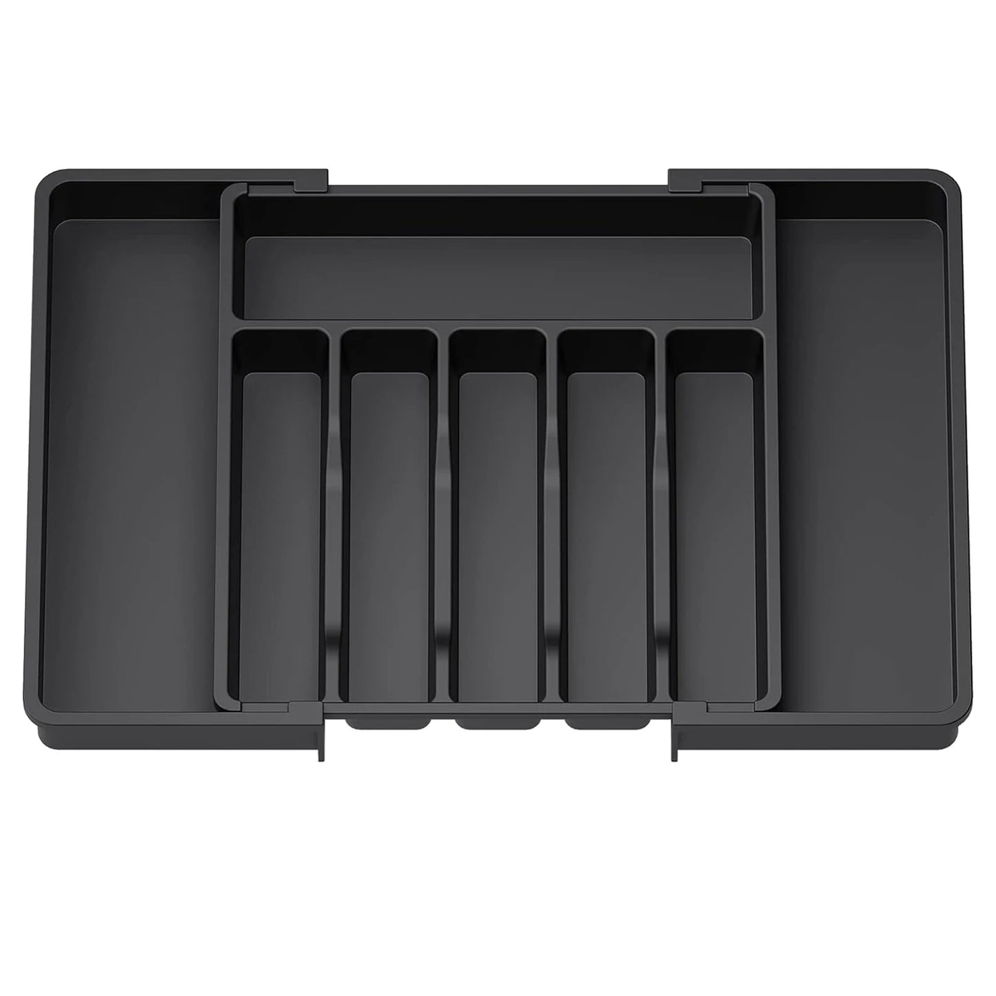 Adjustable Drawer Organizer for Kitchen Utensils & Flatware – Expandable Cutlery & Tableware Divider