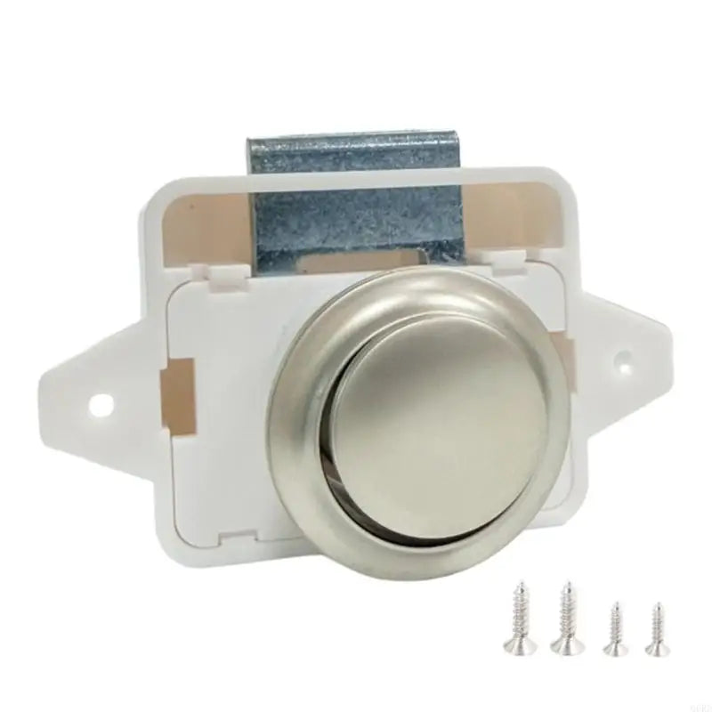 Universal Push Button Latches – Keyless Door Lock for Campers Furniture Cupboard Cabinet Hardware