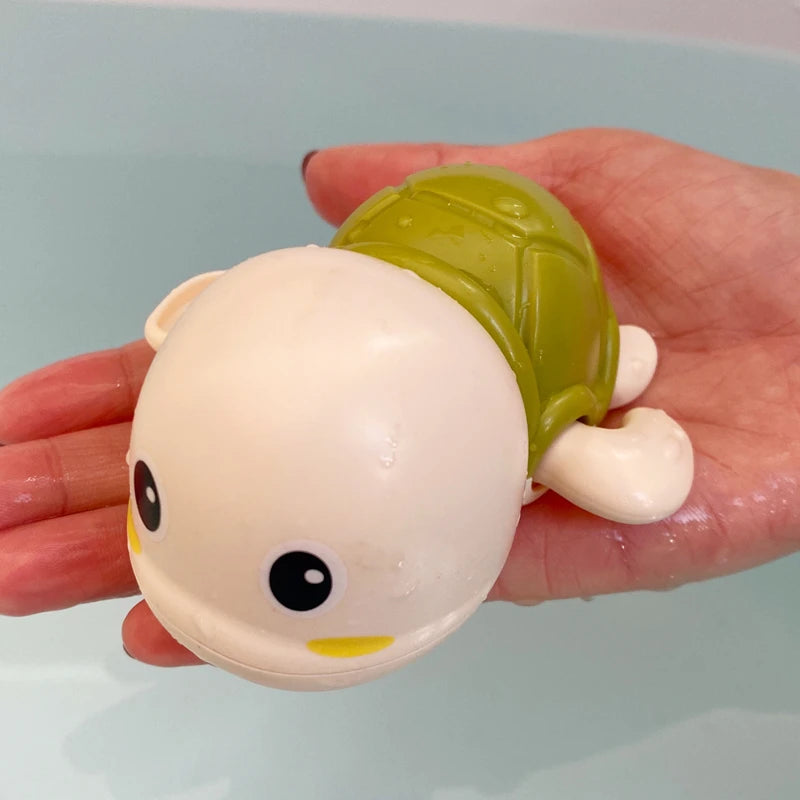 Baby Bath Toys Swimming Turtle & Whale – Wind-Up Clockwork Water Play Toys for Toddlers & Infants