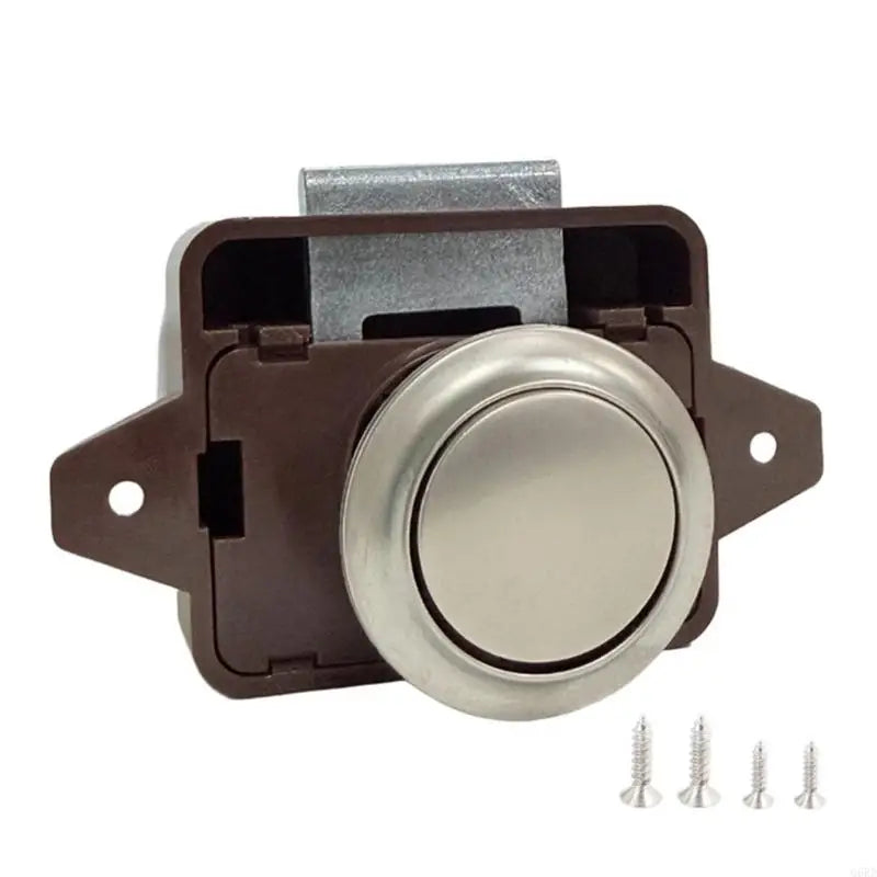 Universal Push Button Latches – Keyless Door Lock for Campers Furniture Cupboard Cabinet Hardware