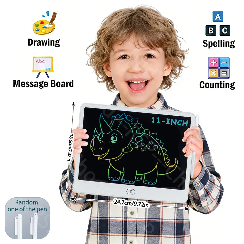 Kids LCD Drawing Tablet | Writing Board for Children Ages 3-8 | Doodle Pad Toy for Boys & Girls | Educational Gift