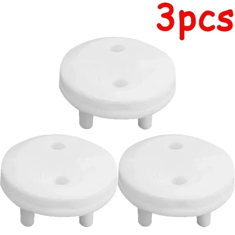Childproof Baby Safety Socket Covers 10-Pack – European Outlet Plugs for Toddler Home Electrical Protection