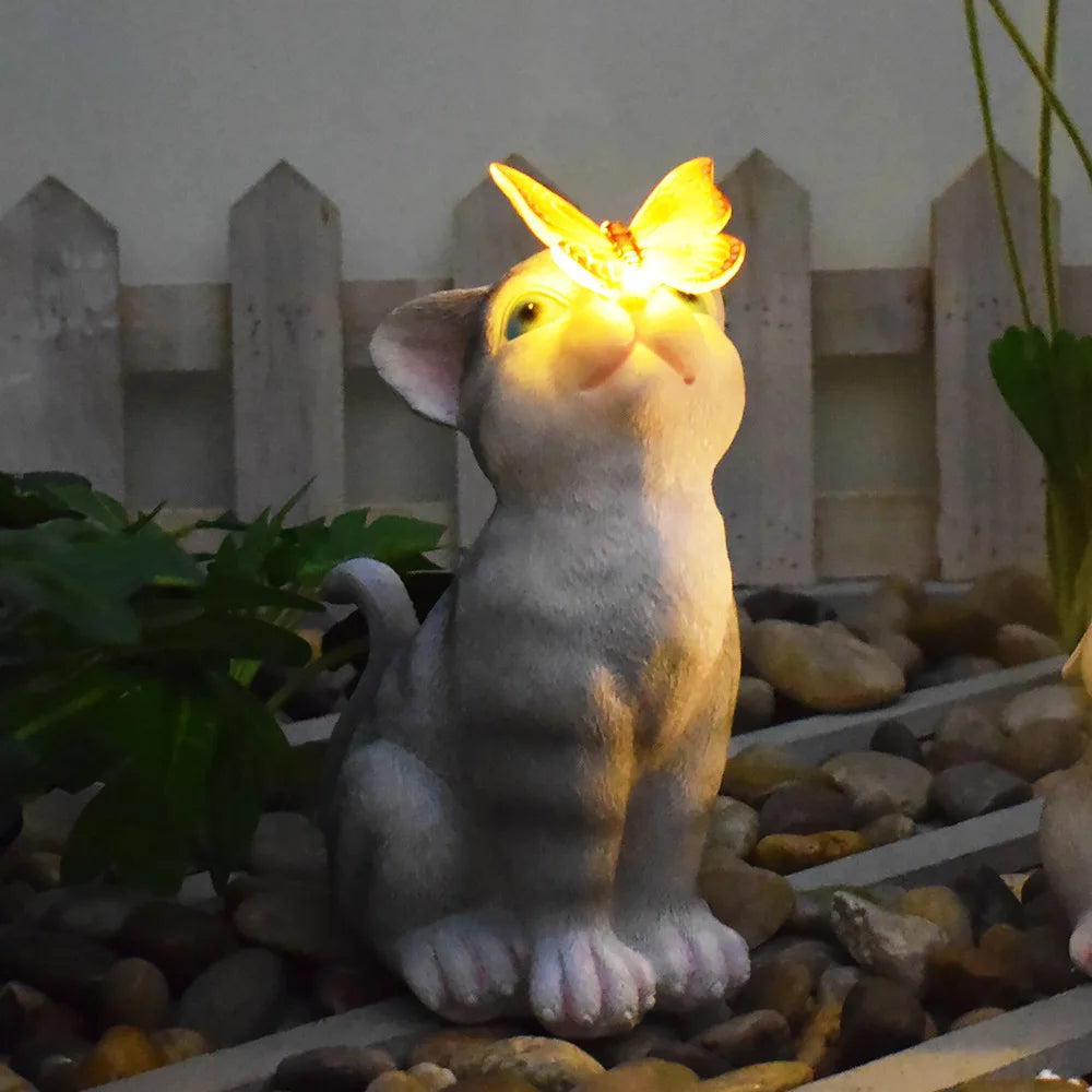 Solar Turtle Garden Outdoor Decor With Succulent Led Lights Solar Garden Statues Turtle Figurine For Yard Patio Balcony Backyard