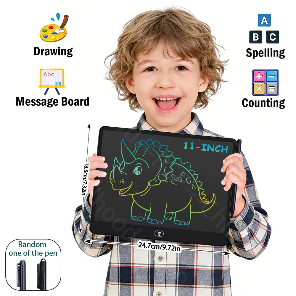 Kids LCD Drawing Tablet | Writing Board for Children Ages 3-8 | Doodle Pad Toy for Boys & Girls | Educational Gift