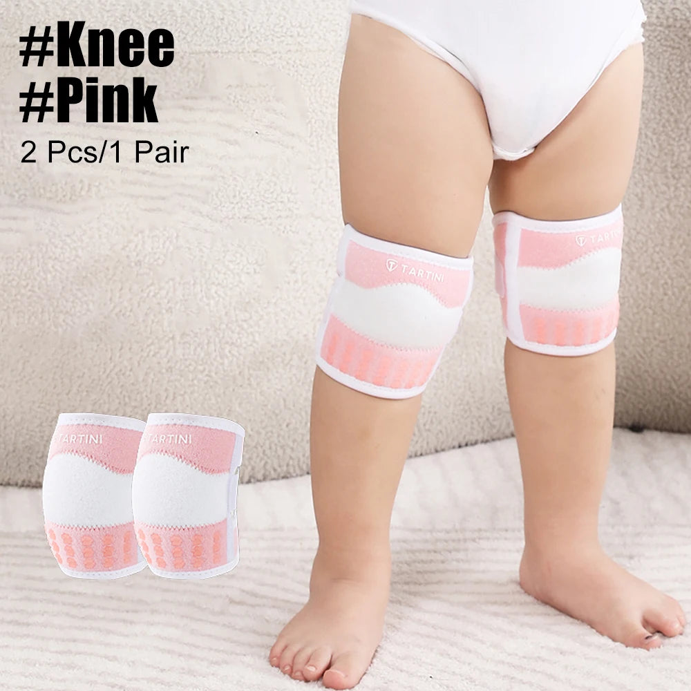 Baby Knee Pads for Crawling | Toddler Elbow & Knee Protectors | Adjustable Infant Crawler Safety Pads for Boys & Girls
