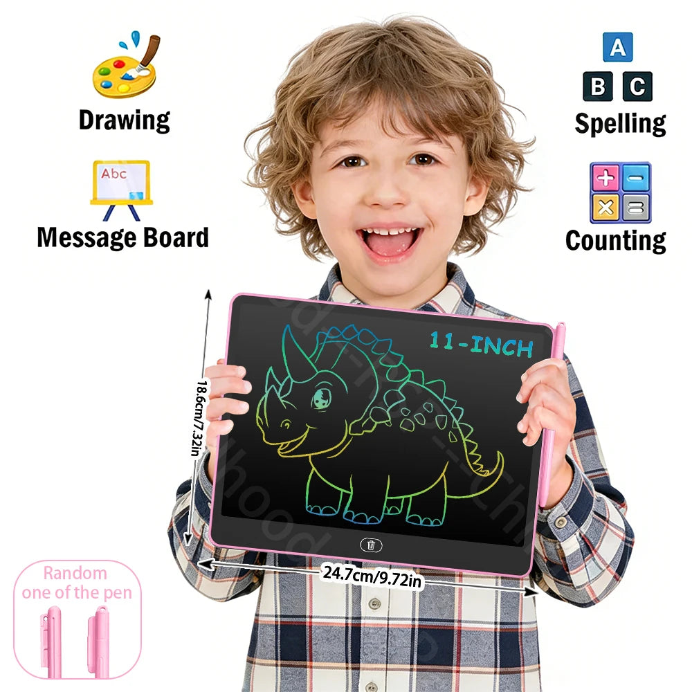 Kids LCD Drawing Tablet | Writing Board for Children Ages 3-8 | Doodle Pad Toy for Boys & Girls | Educational Gift