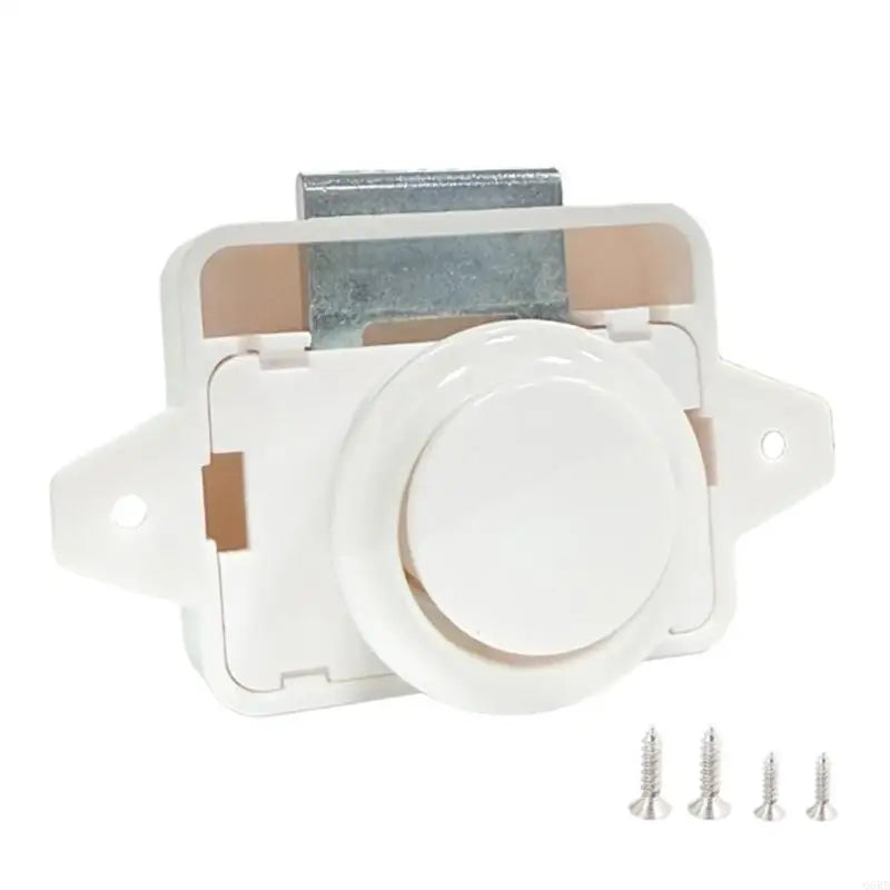Universal Push Button Latches – Keyless Door Lock for Campers Furniture Cupboard Cabinet Hardware