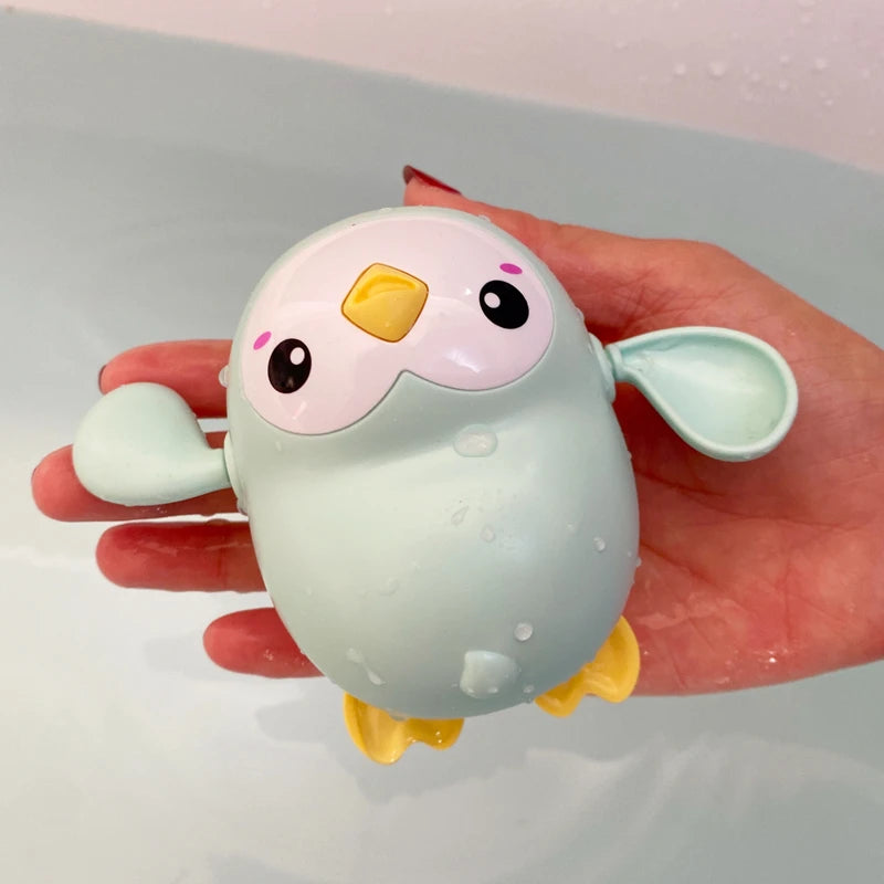 Baby Bath Toys Swimming Turtle & Whale – Wind-Up Clockwork Water Play Toys for Toddlers & Infants