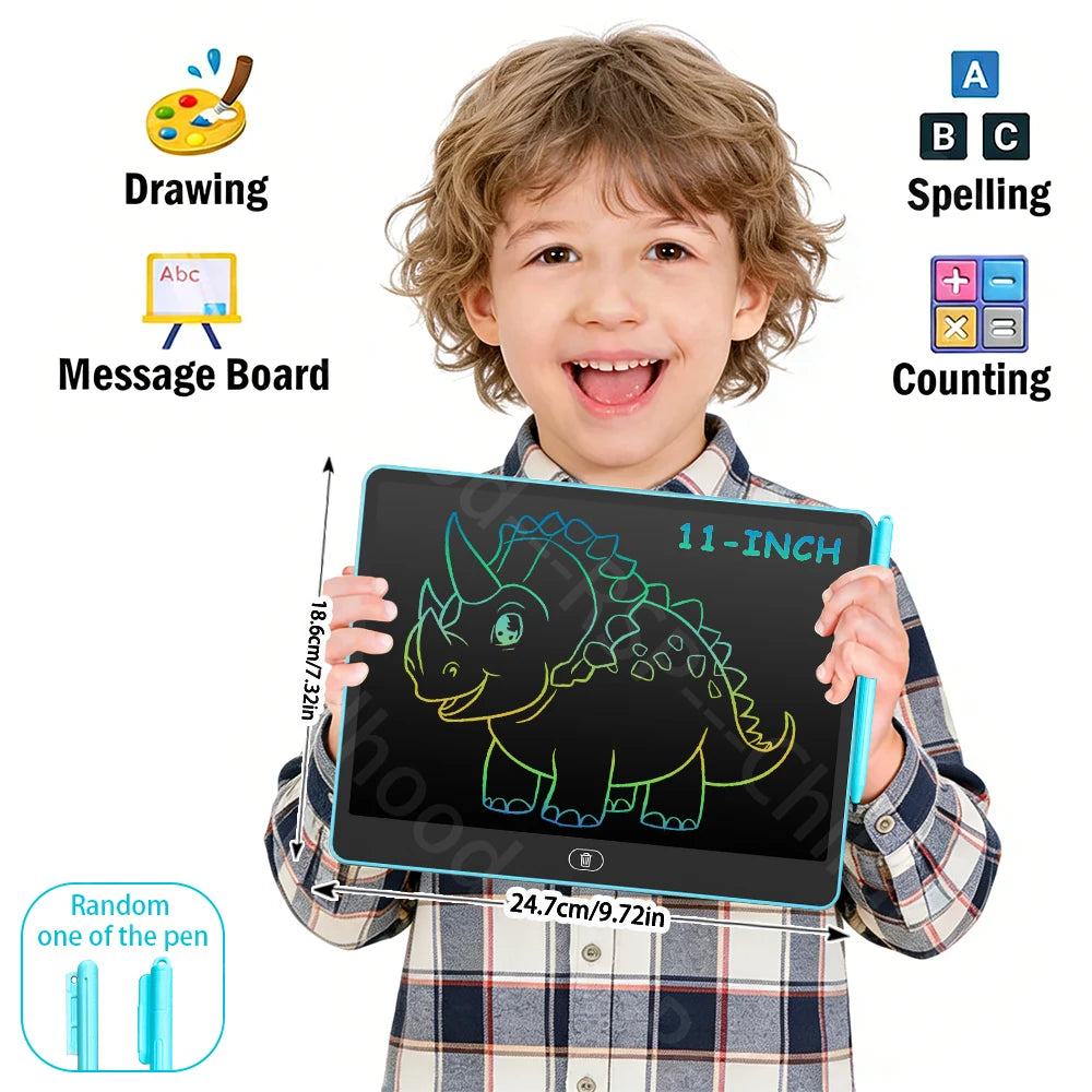 Kids LCD Drawing Tablet | Writing Board for Children Ages 3-8 | Doodle Pad Toy for Boys & Girls | Educational Gift