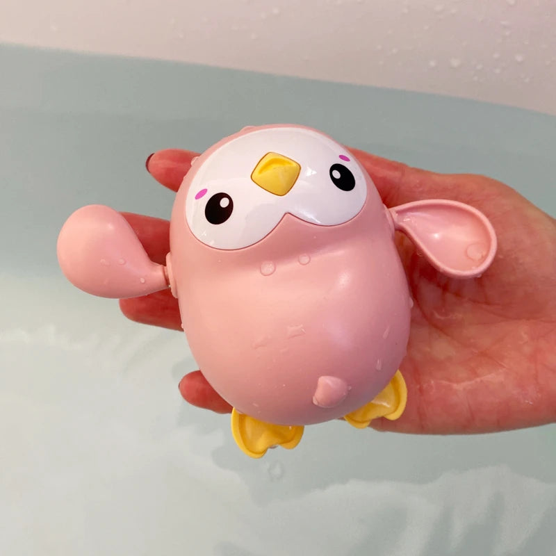 Baby Bath Toys Swimming Turtle & Whale – Wind-Up Clockwork Water Play Toys for Toddlers & Infants