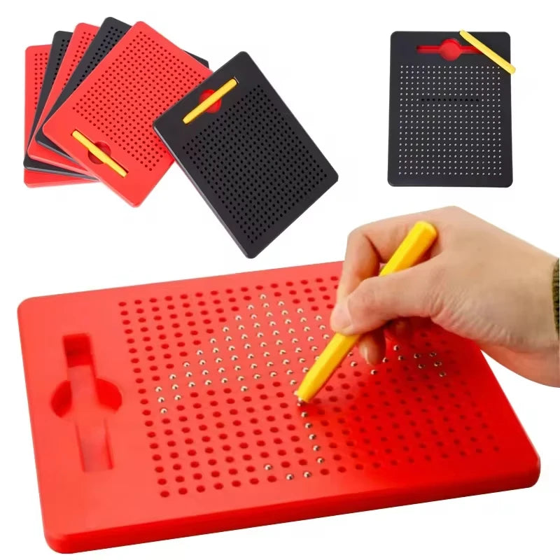 Children Magnetic Drawing Board for Kids Educational Doodle Board Tablet Writing Pad Travel Drawing Board for Toddlers 1-3 Years