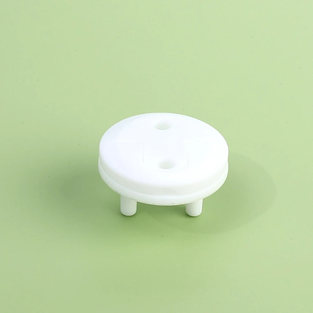 Childproof Baby Safety Socket Covers 10-Pack – European Outlet Plugs for Toddler Home Electrical Protection