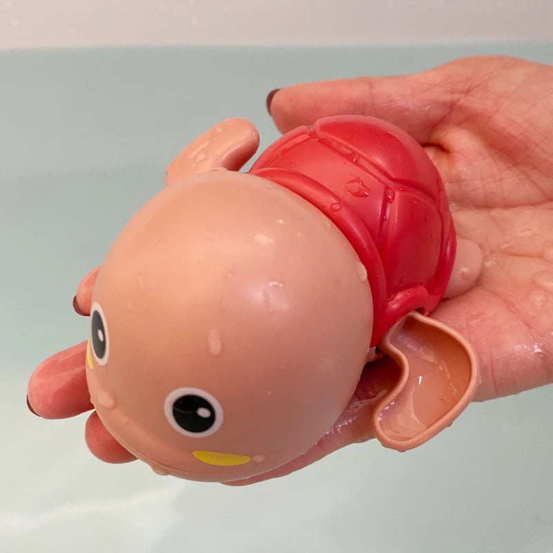 Baby Bath Toys Swimming Turtle & Whale – Wind-Up Clockwork Water Play Toys for Toddlers & Infants