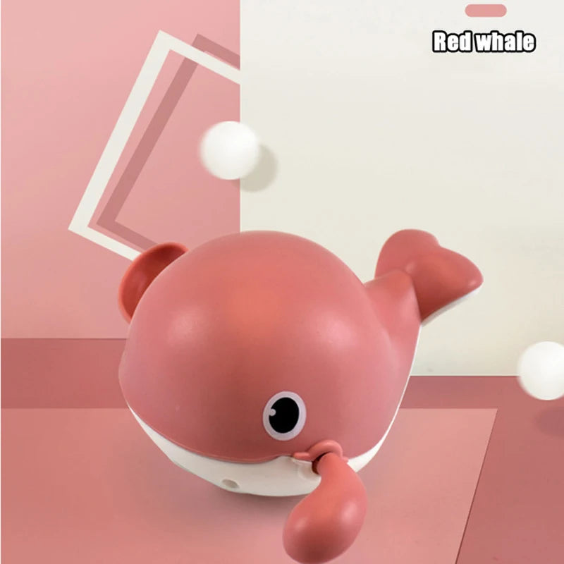 Baby Bath Toys Swimming Turtle & Whale – Wind-Up Clockwork Water Play Toys for Toddlers & Infants