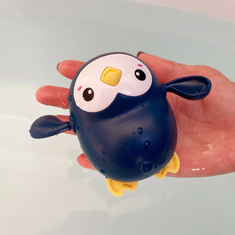 Baby Bath Toys Swimming Turtle & Whale – Wind-Up Clockwork Water Play Toys for Toddlers & Infants